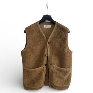 Universal Works Brown Sherpa Vest